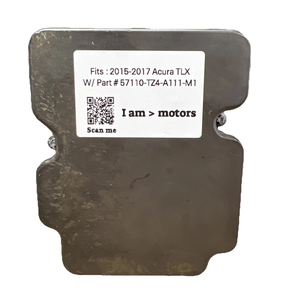 Восстановленный модуль тормозного насоса ABS 2015–2017 Acura TLX | 57110-TZ4-A111-M1 - Изображение 3 из 4