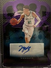 2020-2021  LaMelo Ball - Panini Crown Royale Purple Rookie RC AUTO  /25