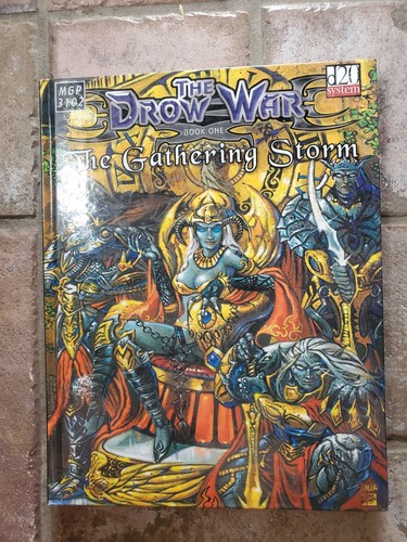 THE DROW WAR BOOK ONE THE GATHERING STORM D20 SYSTEM MONGOOSE ...