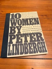 10 Women Peter Lindbergh 1st Ed 1996 Hardcover Schirmer Mosel Moss Campbell