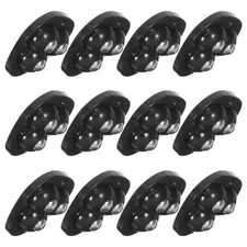  Adhesive Mini Swivel Caster Wheels Casters for Appliances Ball Bearing Rollers