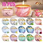 Chakra Kerzen Set Geschenkset Duftkerzen Geburtstagsgeschenk Yoga Natürliches DE