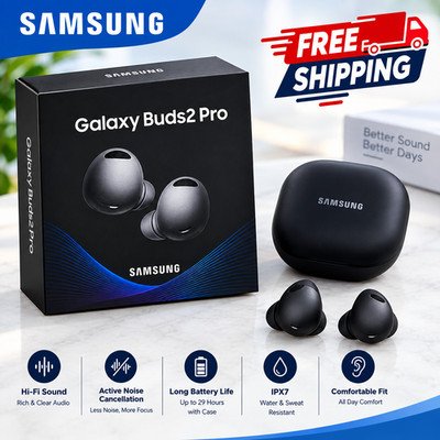 Samsung Galaxy Buds2 Pro Graphite True Wireless Earbuds Free delevery
