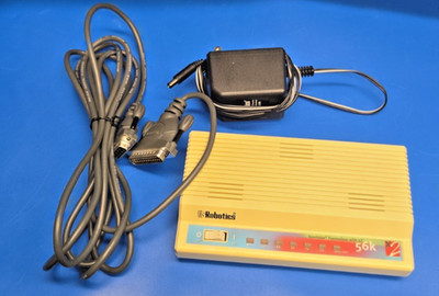 US Robotics Modem 56k  Sportster Faxmodem x2 Serial RS-232 Power Adapter Cable