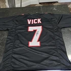 Michael Vick Atlanta Falcons #7 Signed Custom Football Jersey, JSA Authenticated
