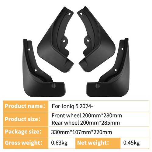 For Hyundai Ioniq 5 2024+ Mudguard Set with Easy Installation Features - Picture 10 of 10