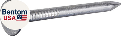 The  Group 42041 Galvanized Roofing Nails, 1-Inch, 100 Count (Pack of 1)