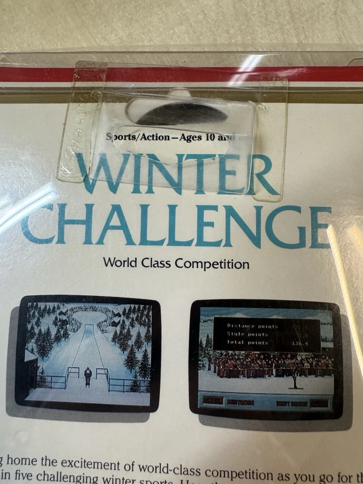 Winter Challenge Commodore 64/128 C64 Sealed - Nice Condition - Image 4 of 4