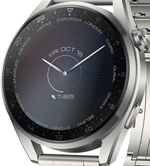 Huawei Watch 3 Pro 48mm Gehäuse grau aus Titan/Keramik - OHNE Armb. OHNE Ladek.