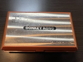 Nintendo Game & Watch Donkey Kong 1982 Multi Screen Retro console Vintage Rare 2