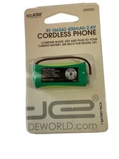 DeWorld BT 166342 400mAh 2.4V Cordless Phone Battery NEW