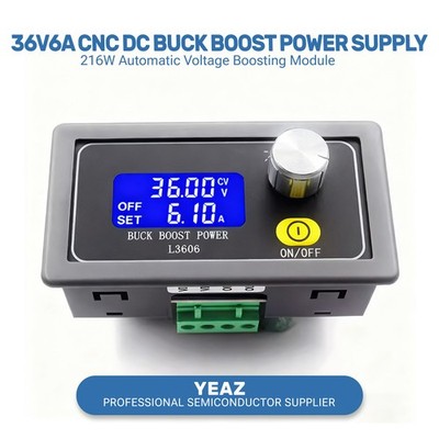 L3606 Digital DC Power Supply - 36V6A 216W, CV/CC, Auto Step-Up/Down for Repair