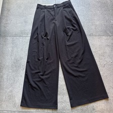 ZARA schwarze Marlene Hose Gr M/38