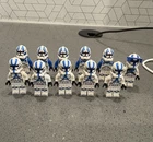 Lego Star Wars 501st Clone Trooper Lot Of 11 Standard, Heavy And Jetpack