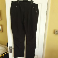 Mens Black Craghoppers Aquadry 20000 Waterproof Walking, Hiking Trousers W40 R