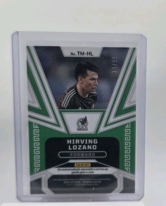 2023-24 Panini Obsidian - Trifecta Material Hirving Lozano #TM-HL