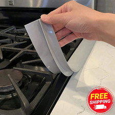 2Pc Silicone Kitchen Seals Gap Filler Stove Counter Gap Cover for Cooker Worktop
