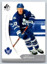 #93 Mats Sundin, Toronto Maple Leafs 2005-06 SP Authentic Base