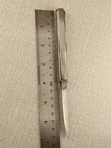 Vintage RARE Soviet Pocket Folding Frame Knife Bottle Opener Prison ITK Handmade - Picture 5 of 24