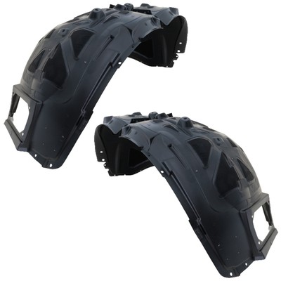 Set of 2 Fender Liners Front Driver & Passenger Side Left Right for Charger Pair