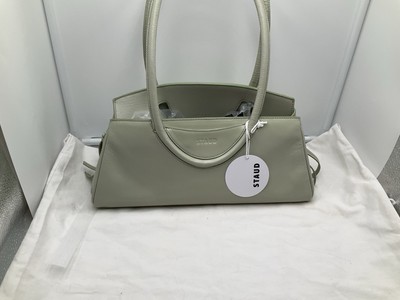 STAUD MAUDE SHOULDER BAG in PALE JADE MSRP$455 Timeless Elegance