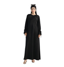 Elegant Women Abaya Muslim Ramadan Kaftan Dubai Turkey Long Dress Maxi Robe Arab