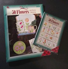 50 Flowers One Stroke Instructional Painting Sealed DVD  Book By Donna Dewberry