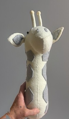 Animal Wall Mounts (4) for Nursery Kids Room Safari Decor, Super Cute And Unique