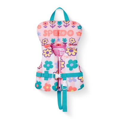 Speedo Infant Unicorn Flower Fields Kids' Life Jacket Vest - Pink Youth