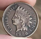 1900 INDIAN HEAD Cent VERY NICE - FULL LIBERTY - 4 DIAMONDS - (HIGH GRADE) e936