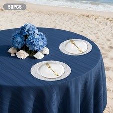 50Pcs Antique Charger Plates, Charger Plates, Decorative Plate for Table Dinner