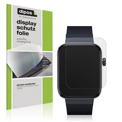 2x Schutzfolie matt für Mibro Watch T1 Displayschutzfolie Folie Display Schutz