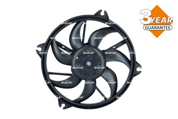 Radiator Fan fits CITROEN XSARA PICASSO N68 2.0 99 to 12 Cooling NRF 125395 New