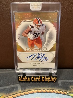2025 Flawless Myles Garrett All Pro Ink /25 Cleveland Browns API-MGT Auto