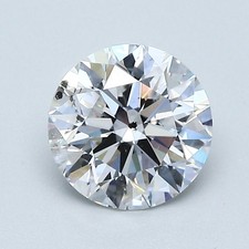 1.01 Carat Cert. GIA Round Natural Mined Diamond Loose D color SI2 clarity 3693.07 per carat