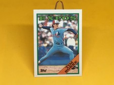 1988 Topps Tiffany Tim Burke #529 Montreal Expos    Free Shipping