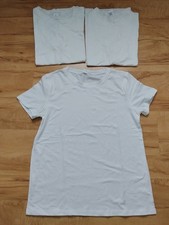 Damen T-Shirts 3er Set, Farbe Creme-Weiss Gr�...