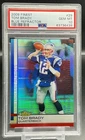 Tom Brady 2009 Finest Blue Refractor /429 New England Patriots PSA 10