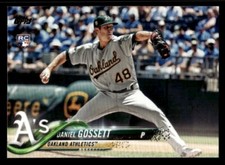 2018 Topps Update #US283 Daniel Gossett RC Rookie