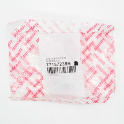 Ducati Screw Part Number - 77157238B | eBay