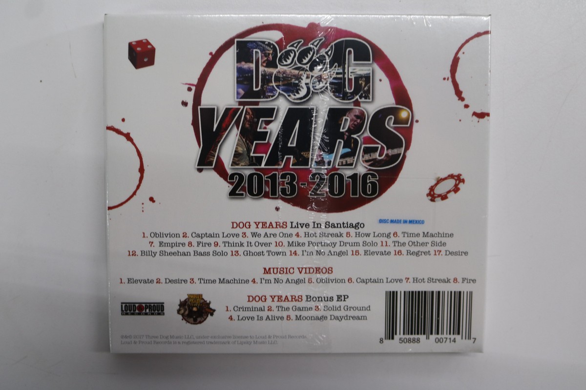 The Winery Dogs Dog Years: Live in Santiago & Beyond 2013-2016 Blu