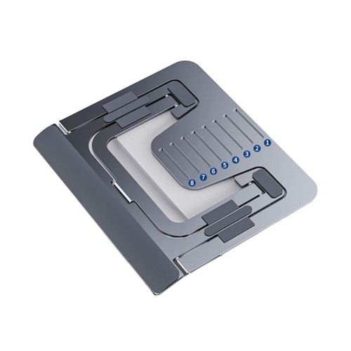 Adjustable & Foldable Tablet StandPortable Aluminum Holder for Laptop Tablets 7 - Photo 6/10