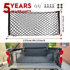 Rear Trunk Envelope Cargo Net for 2013-2022 Chevy Silverado WT LS LTZ F150 F250