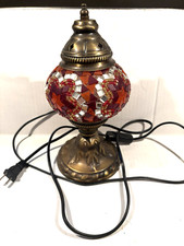 Mosaic Table Lamp Light Turkish Moroccan Home...