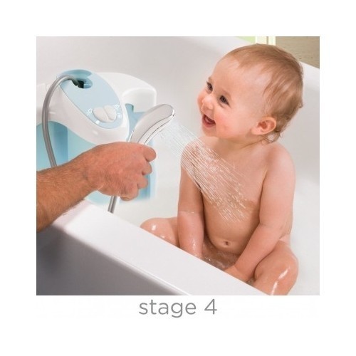 Infant Tub Whirlpool Blue Bubbling Spa and Shower Bath Baby Luxuries Newborn NEW - Picture 6 of 11