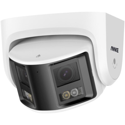 ANNKE I91DX 4K PoE IP Überwachungskamera mit zwei Objektiven, 180°, KI-Erkennung