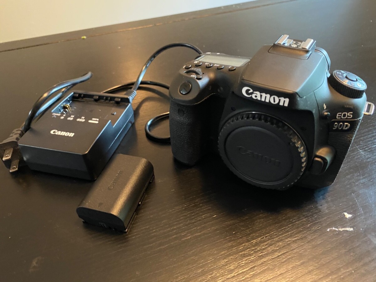 Canon EOS 90d DSLR Camera - Black (Body Only) 13803316186| eBay
