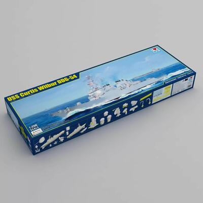 1/200 Trumpeter I Love Kit USS Curtis Wilbur DDG-54 Destroyer Warcraft Warship