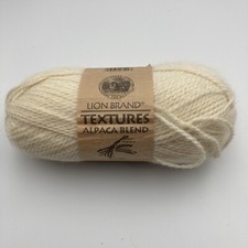Lion Brand Textures Alpaca Blend - Natural discontinued 