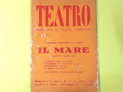 TEATRO IL MARE MAI 1925 N 5